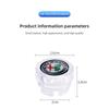 2026 Hot Sticker Car Cigarette Lighter Cap Auto Lighter Dust Proof Cover Accessories For Alfa Romeo 4C 159 166 Spider Giulia Giu