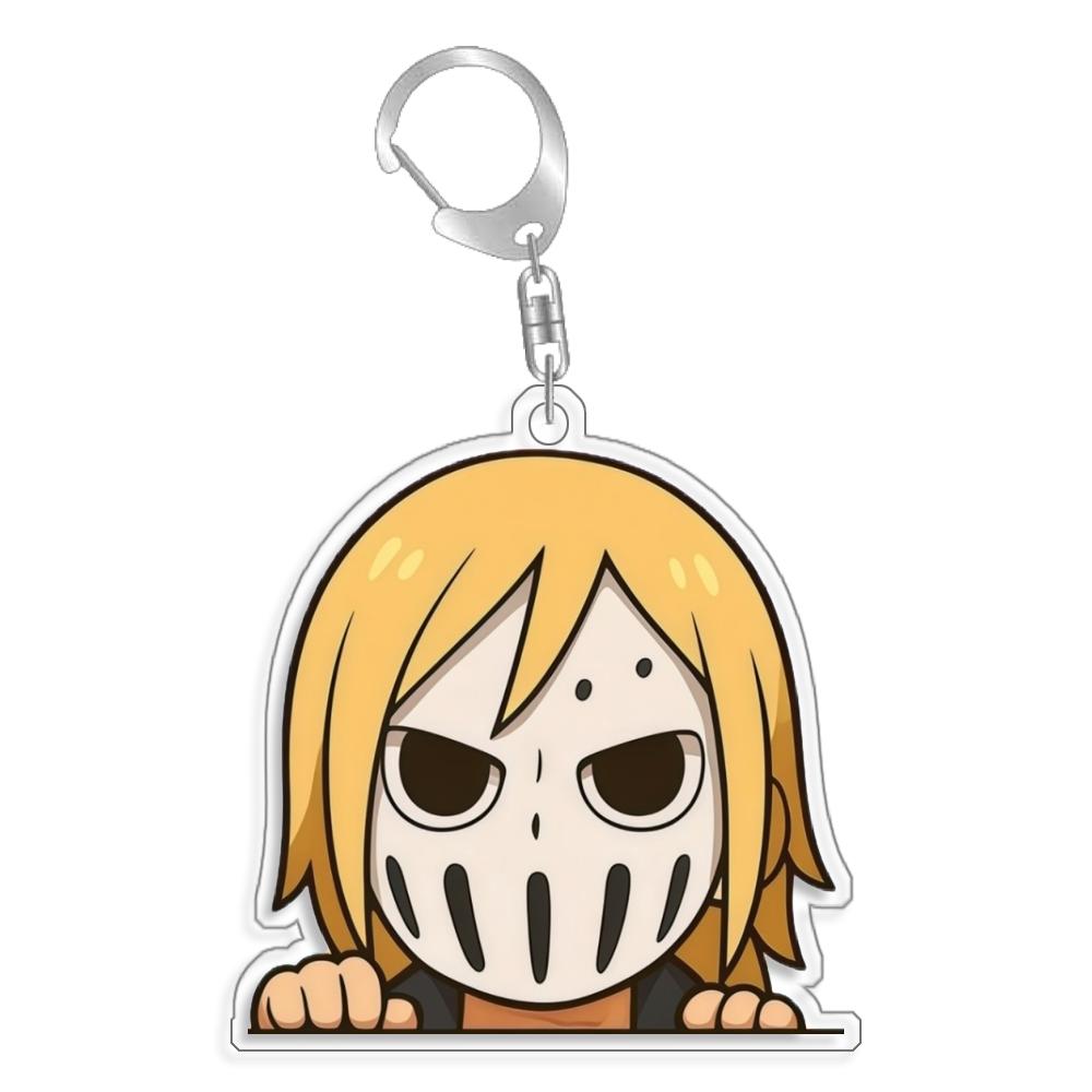 For OPTCG Card Keychain Luffy Nami Nico Brook Backpack Pendant Anime Game Fans Gift Recycled Acrylic Decoration Rare Card Toy