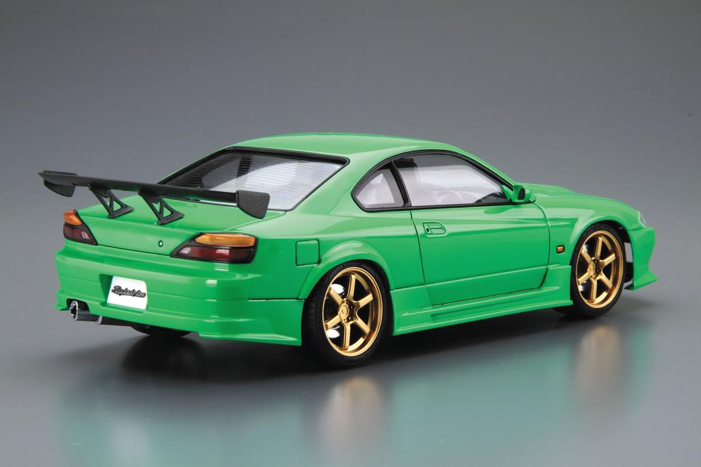 Aoshima Bunka Kyozai Scale The Tuned Car Series 42 Nissan Rodec Style S15 Silvia 1999 Plastic Model 1/24 No.