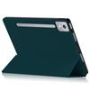 For Lenovo Idea Tab Pro/Xiaoxin Pad Pro 12.7 (2025) Case PU Leather TPU Back Trifold Stand Tablet Cover