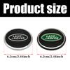 4Pc 60mm 56mm 62mm Car Wheel Center Hub Cap Rim Cover Sticker Accessories For Land Rover Discovery Velar Evoque f Range Rover L405