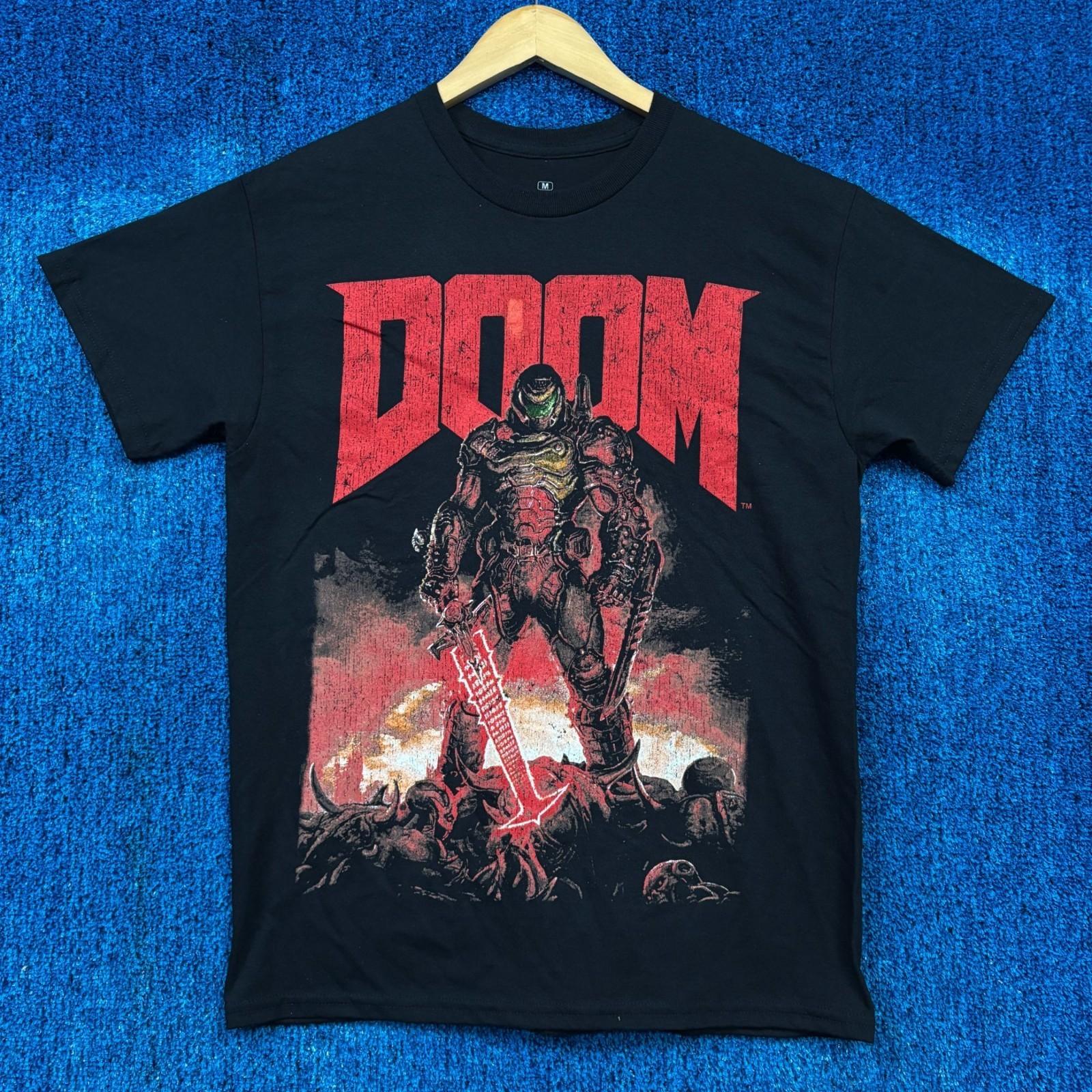 Doom “First Person Shooter” Graphic T-Shirt Size Medium XXXXL
