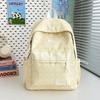 Schoolbag Korean Version Ins Small Fresh Schoolbag Cute Polka Dot Girl Heart Large Capacity Backpack Niche Light Class Backpack