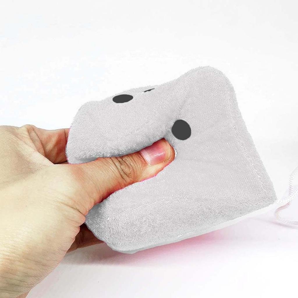 Car Dice Rearview Mirror Plush Car Rear View Mirror Decoration Plush Dice Rearview Mirror