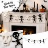 Halloween Skeleton for Party Decorations, Hanging Bunting Flag for House and Holiday Home