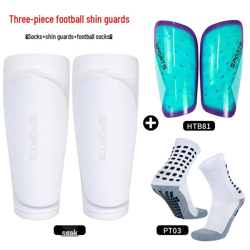 Cross-Border Professional Football Shin Guards & Sock Cover Training Set