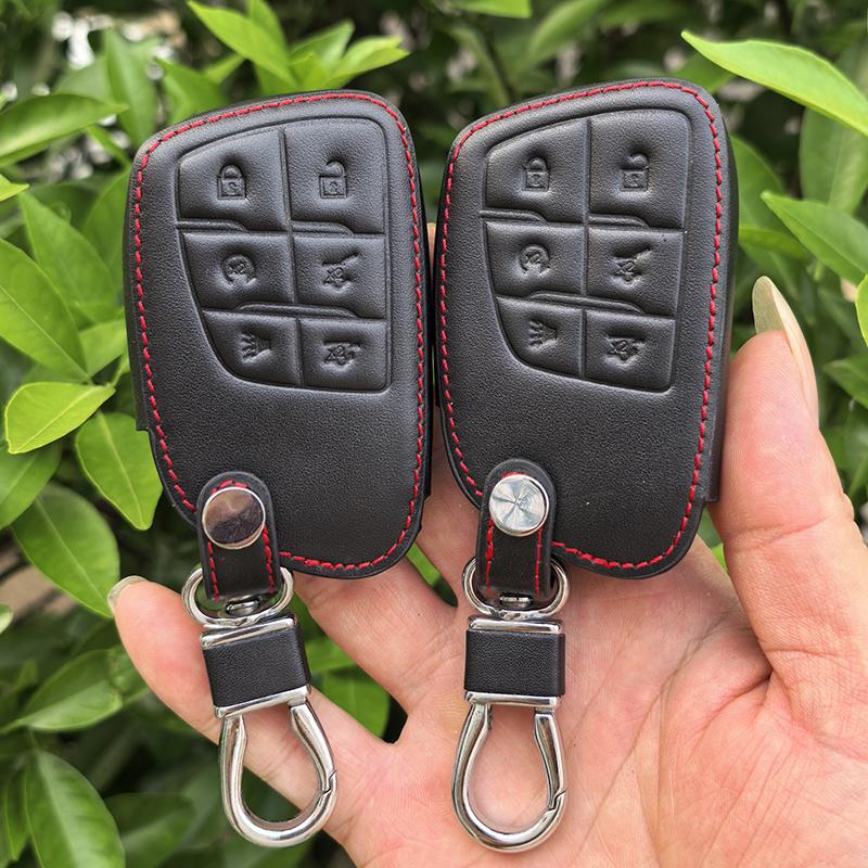 For Gmc Yukon 6 Button Car Key Cover Case Shell For Chevrolet Tahoe Suburban For Buick Envision S Plus Avenir