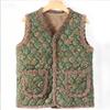 Fashion Warm Cotton Vest Women's Autumn and Winter Thickened Fleece Lining Warm Vest Age-reducing Sleeveless Vest Mother