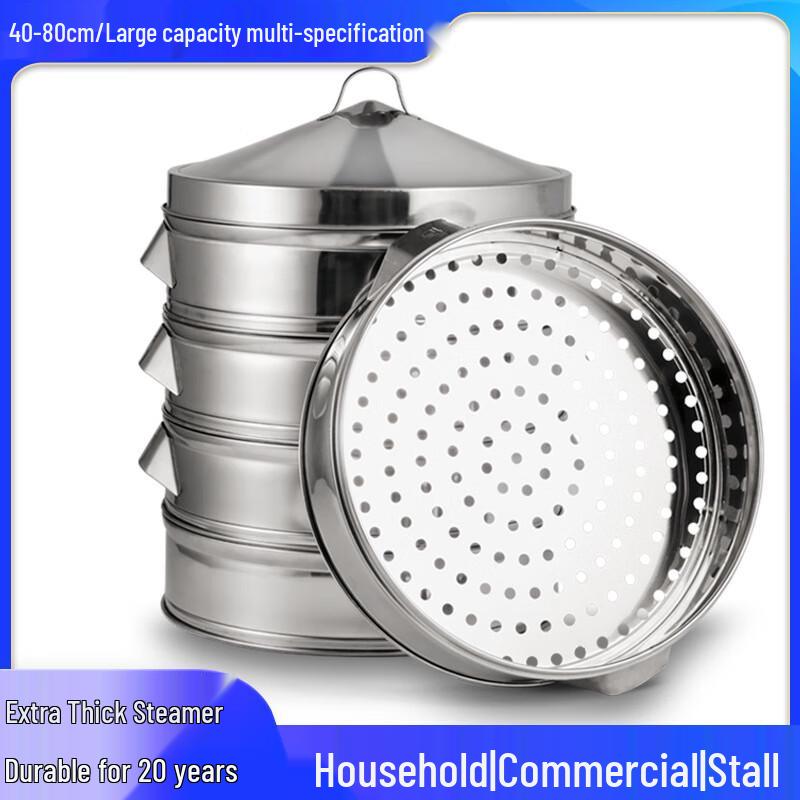 Minai Heavy-Duty Stainless Steel Steamer Components
