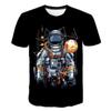 Abbigliamento da Astronauta per Bambini Magliette Costume Stampa 3D Ragazze Ragazzi Bambini T-Shirt Maniche Corte per Neonato Top Magliette Vestiti