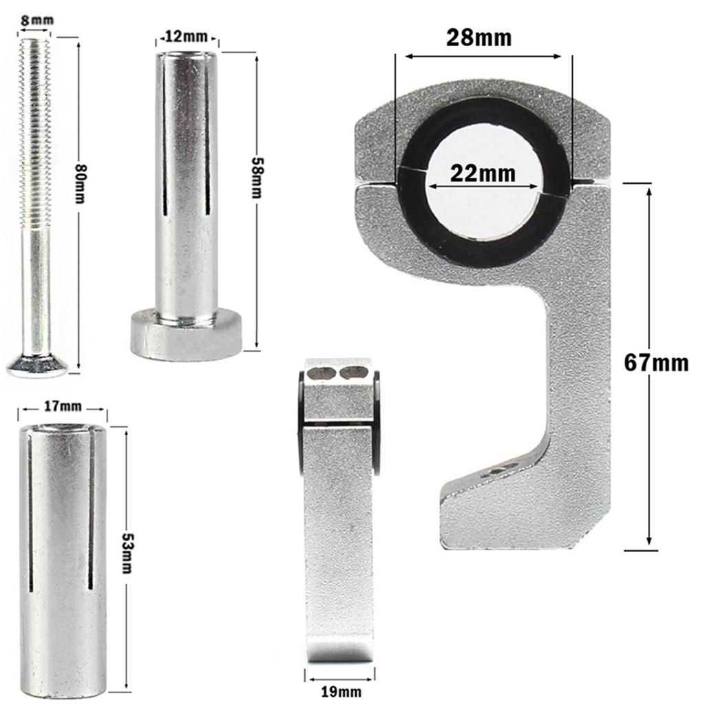 Off Road Motorcycle Handguard Handlebar Handguard Bow Handguard Cover Modification Accessories Including Aluminum Bow Guard