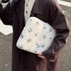 Plush Bow Strawberry Laptop Sleeve Case 13/14 Inch Notebook Bag For Macbook Air Pro Lenovo Hp 11 Inch Tablet Pouch For Ipad