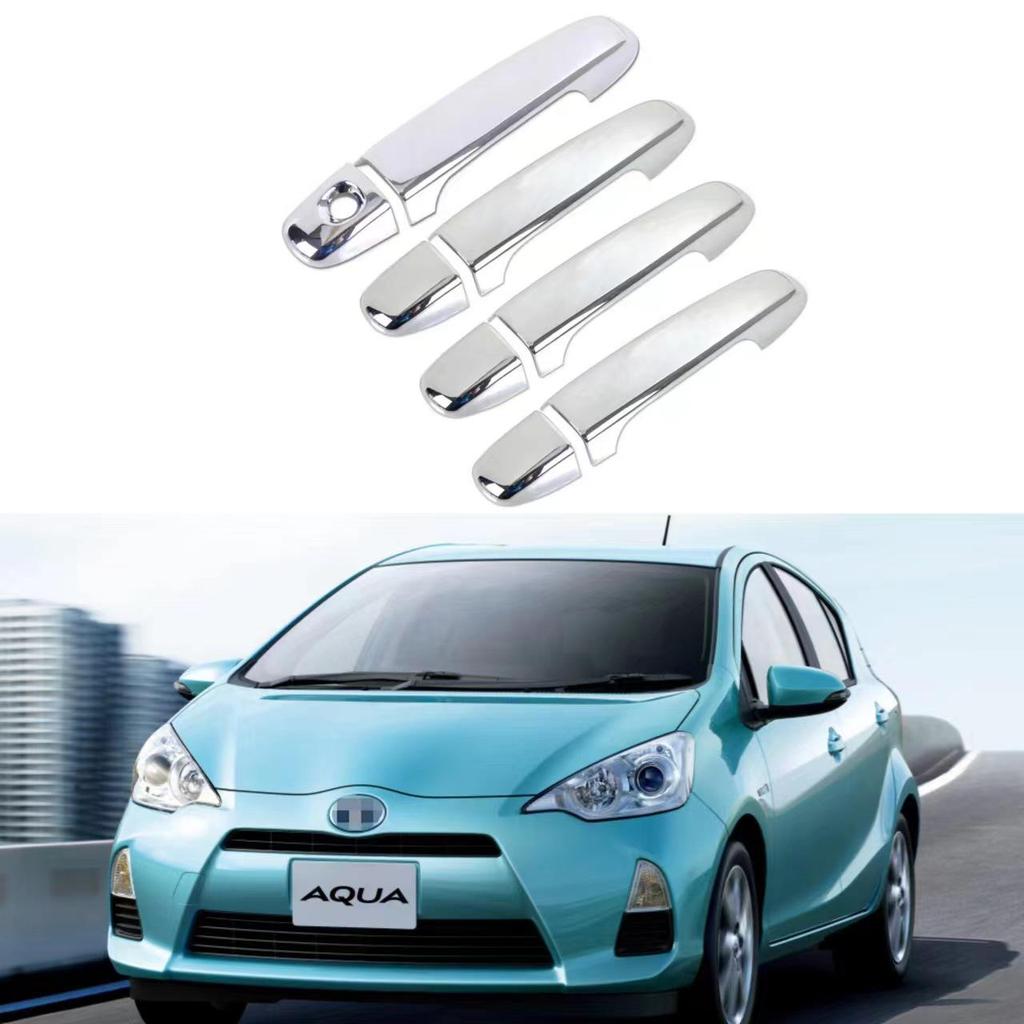 Toyota AQUA PRIUS C 11-20 Black Outer Door Handle, Fine Grain Modification.