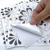 10pcs Retro Self Adhesive Wall Sticker Kitchen Tile Sticker 15*15cm