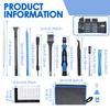 141in1 Precision Screwdriver Set Professional Repair Screwdriver Tool Kit with 120 Bits and 21 Accessories for Computer Eyeglass