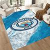 Manchester City Floor Rug Office Rug Suitable For Playrooms Foyer Kitchen Dormitory Antislip Carpet Decorate Offices Perfect Gift For Friends Family