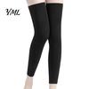 Autumn Winter Leg Protection Soft Knee Warmers for Cold Protection, Breathable Cotton Sleeves, Anti Thermal Wraps Slip Warmers, Elastic Pads