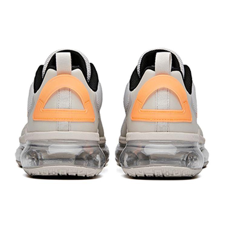 Anta Full-Length Air Cushion Shock Absorption Non-Slip Wear-Resistant Low-Top Running Shoes Men Sneakers Gray Orange Black 912125503-2