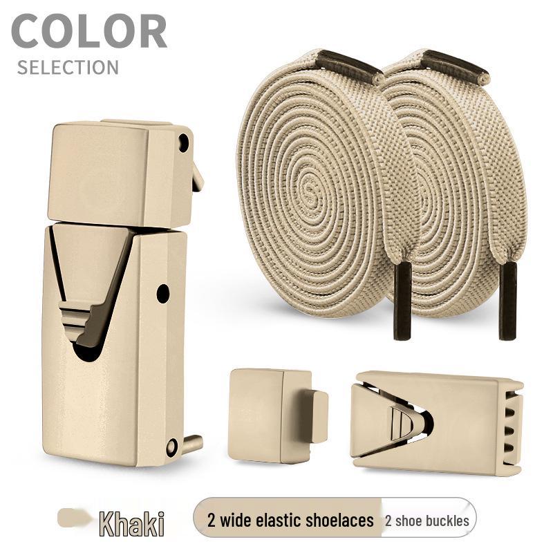 No-Tie Elastic Shoelaces: Easy Snap Lock for Kids & Adults, Perfect for a Hassle-Free Fit.