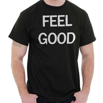 Feel Good Summer Beach Party Yoga Happy Gift Womens or Mens Crewneck T Shirt Tee