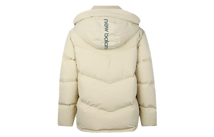 New Balance Down Jackets Unisex Khaki Hooded Moderate Other NPA4N013-BEI