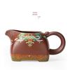 Zini Purple Clay Dragon Square Tea Separator