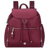 Samsonite Karissa Evo Brand Logo Flap Closure Fabric Backpack Women backpack Burgundy KP2-00009