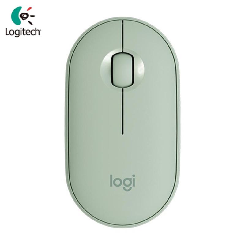 Logitech Pebble M350 Wireless Mouse Bluetooth-compatible 5.2+2.4G Dual Mode Silent Usb Receiver