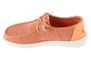 Hey Dude Wendy Stretch Sox, Womens orange Sneakers