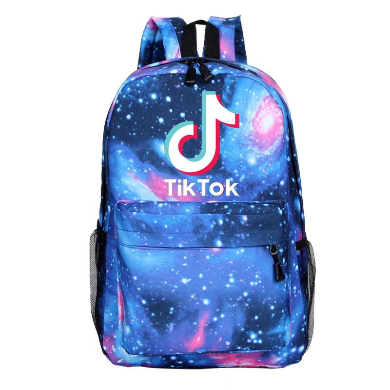 Backpack Tik Tok Large Children Schoolbags Casual Travel Bags Rucksack Shoulder