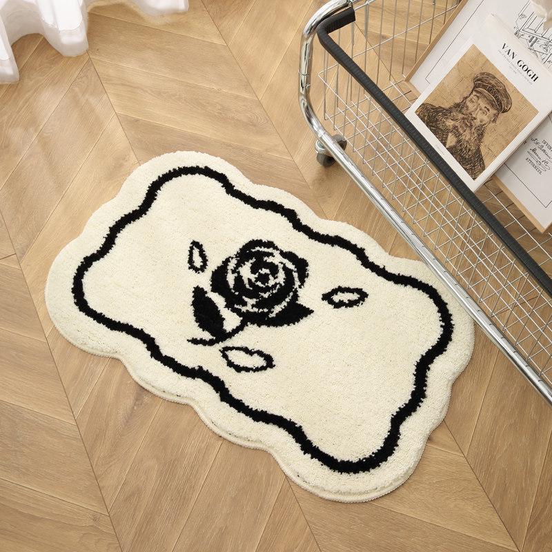 Non-Slip Bathroom and Door Absorbent Floor Mat 40x60 cm