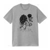 Dahlia Flower Garden Art T Shirt Kids Boys Girls White Small Vintage Washed Stylish Unisex Slightly Graphic Versatile Stretched