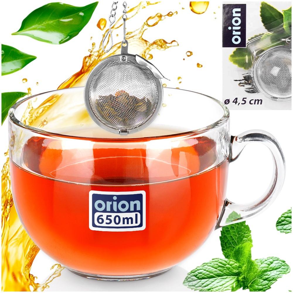 Coffee And Tea Glass With Strainer 650 Ml