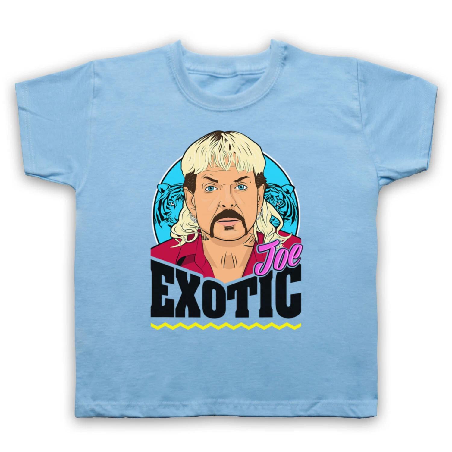 TIGER KING JOE EXOTIC BIG CAT ZOO OWNER DOCUMENTARY KIDS CHILDS T-shirt 110