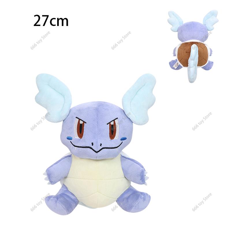 16 Styles Pokemon Plush Wartortle Charmander Manectric Lycanroc Greninja Steelix Lugia Shiny Zeraora Crocalor Stuffed Toys Gifts
