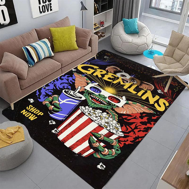 Gremlins: Chaos Unleashed carpet printing Suitable for all seasons Bathroom mat Fashion Art