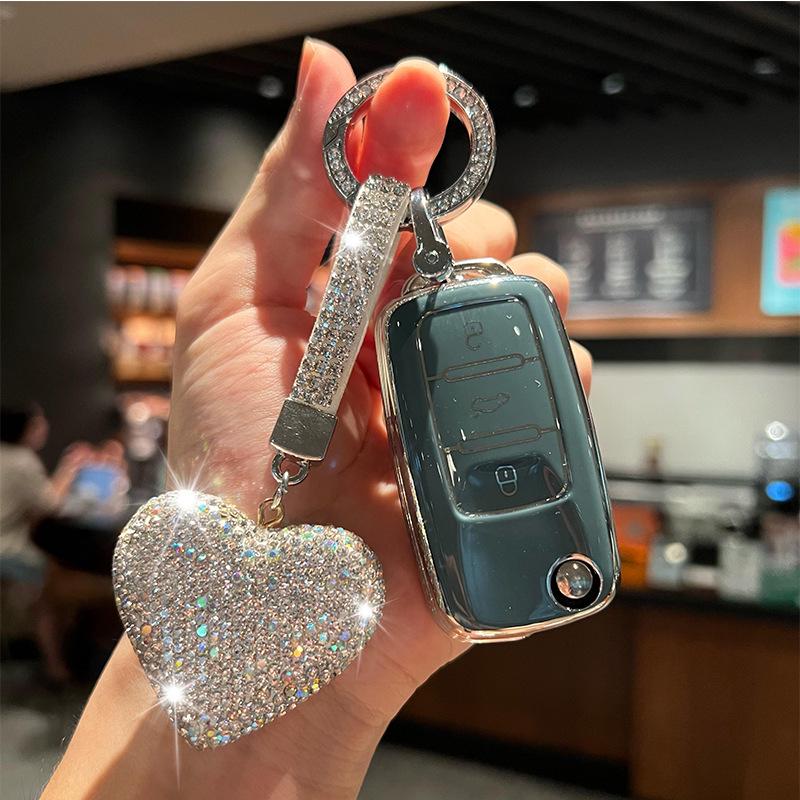 Volkswagen Key Case for Lavida, Sagitar, Tayron X, Golf, Lamando, Passat, Magotan, Tiguan L