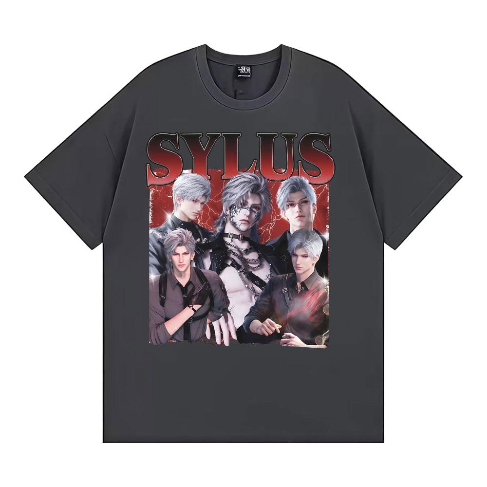 Retro 90s Girl Dinner Sylus Graphic T Shirt Men's Clothing Fashion Trending Cool T-shirts Comfort 100% Cotton Oversized T-shirt