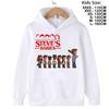 The Demogorgon Hawkins Cannibal Flower Hoodie Kids Cartoon Boys Girls Children Sweatshirts