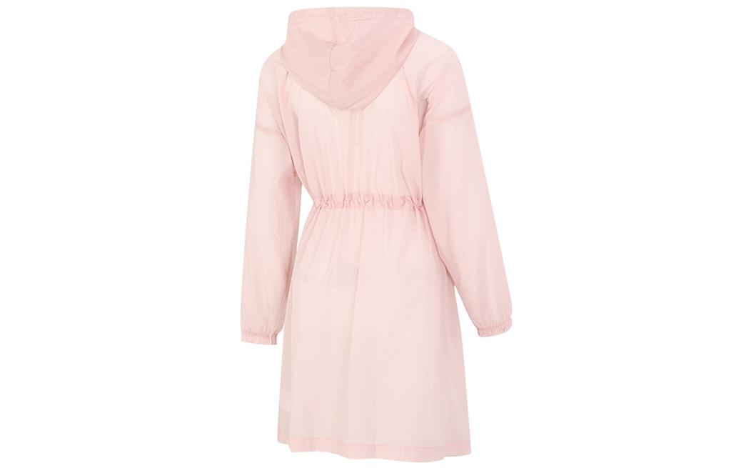 Puma Trench Coats Women's Pink Hooded Moderate 532680-36