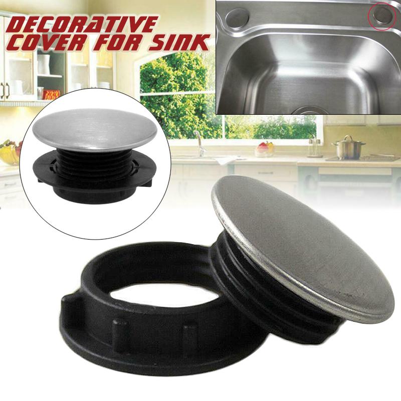 

PDTO Нержавеющая сталь Смеситель для кухонной мойки Отверстие для крана Заглушка Пробка Крышка бассейна