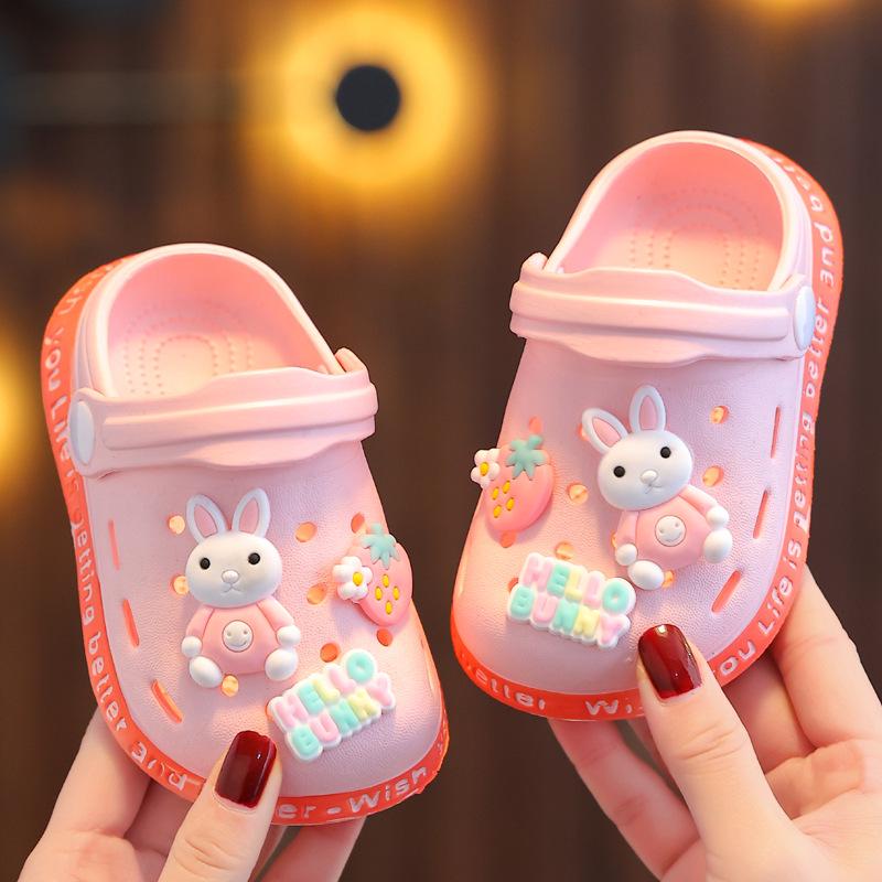 Children's Cartoon EVA Clogs - Summer, Non-Slip, Cute Slippers for Boys & Girls