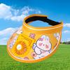 Outdoor Sun Visor Fan Hat Rechargeable Large Brim Hat Built In Fan for Travel Camping Outdoor Activities Holiday Gifts