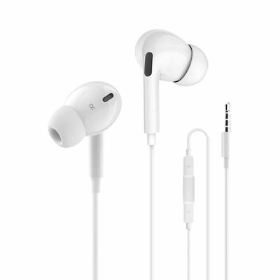 ALLVD-Ohrhörer, kabelgebundene Ohrhörer, 2-mm-Klinkenstecker, HIFI-Klangqualität, starker Bass, Geräuschunterdrückung, Lautstärkeregelung, Ohrhörer mit Mikrofonunterstützung für Anrufe