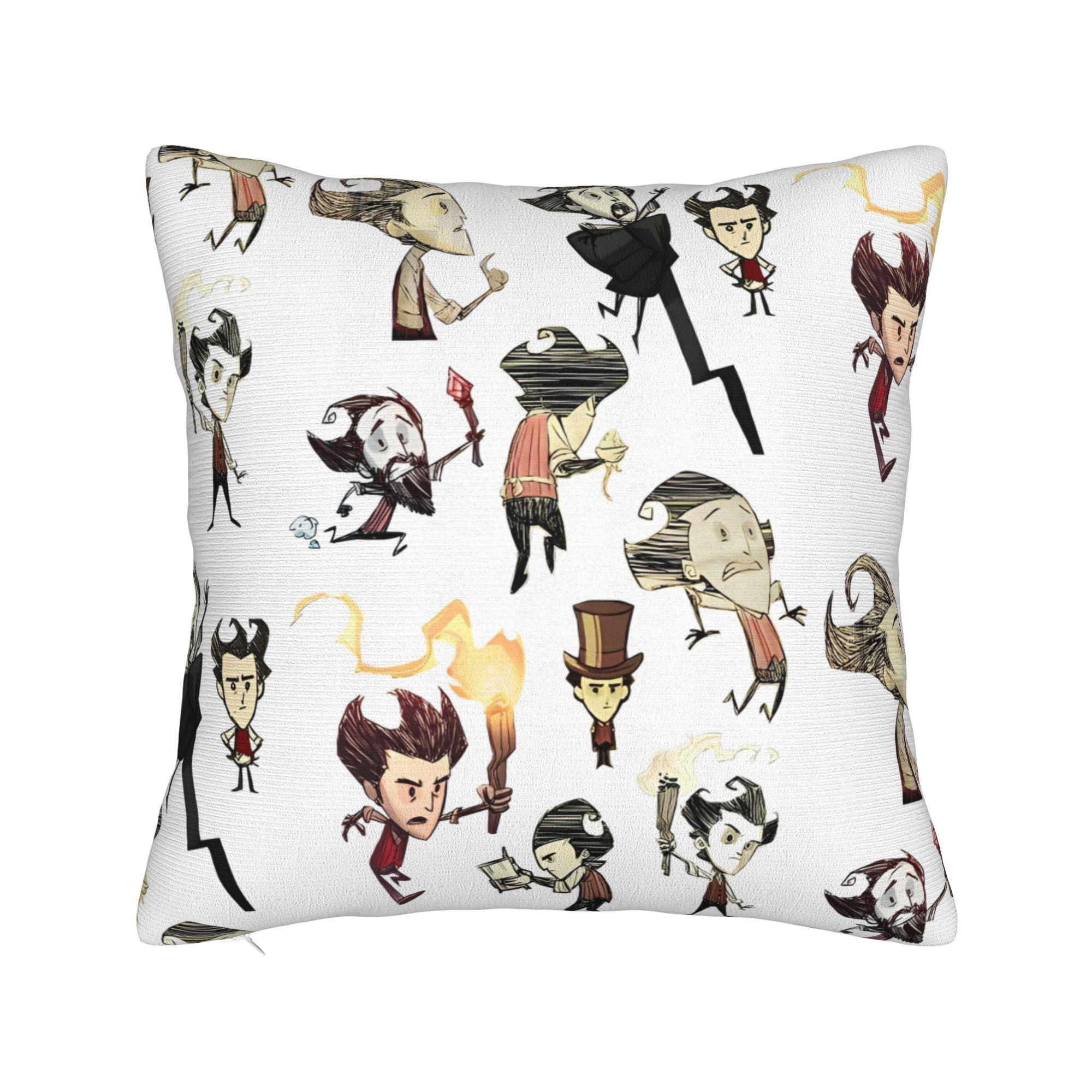 

Don t Starve Wendy Spider Pillowcase Soft Polyester Cushion Cover Decor Survival Game Pillow Case Cover Living Room Zipper 30cm x 30cm
