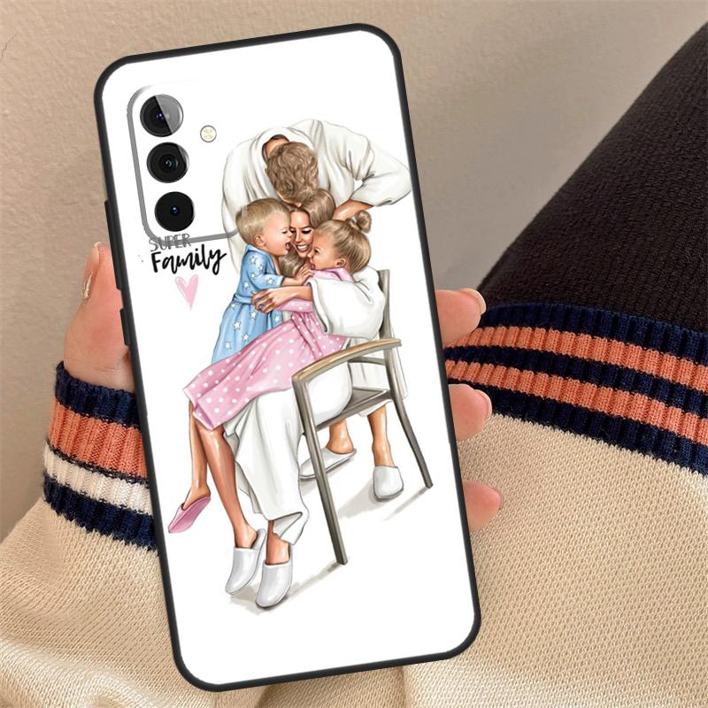 SUPER MOM MUM MAMA BABY Case For Samsung Galaxy A14 A54 A34 A24 A52 A32 A22 A12 A51 A71 A33 A23 A13 A53 Cover Funda