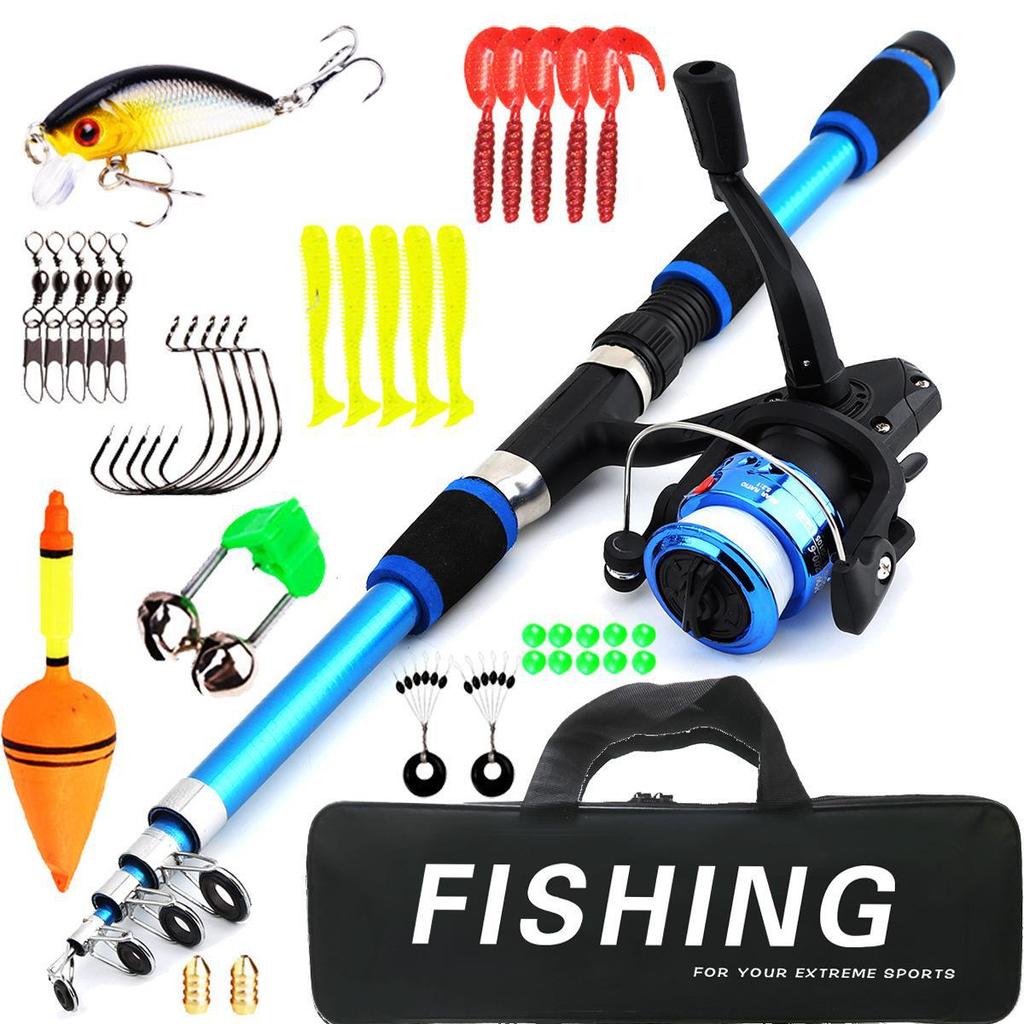 1.8m Children's Fishing Rod Set: Ultra Short Rod and Reel, Hot Cross-border Deal