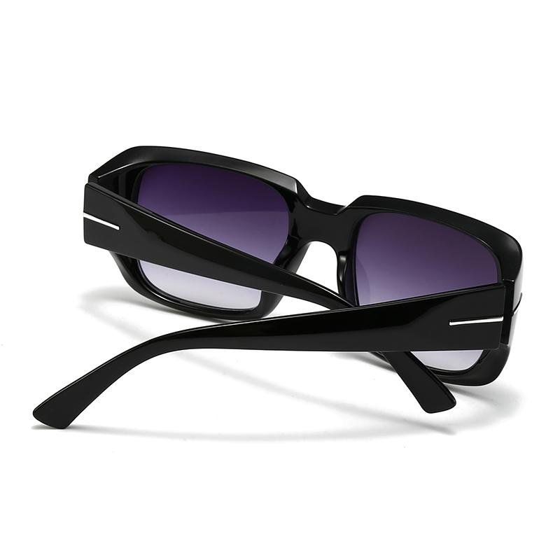 Foreign Trade Cross-Border Popular Modern Sunglasses European and American Street Photography Ins Popular Model Square Sunglasse