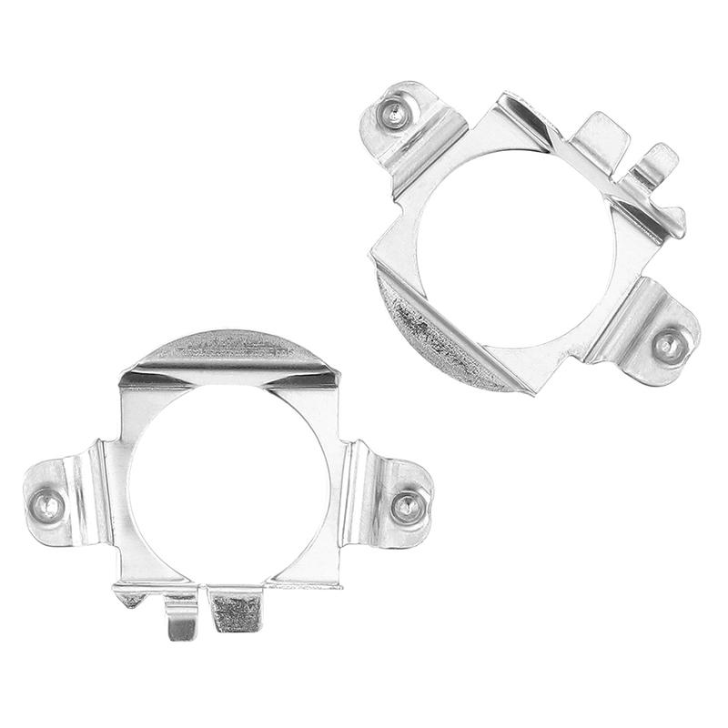 2 Stück H7 LED-Scheinwerferbirnen-Adapter H7 Halter Halteklammern Lampenfassung Sockel, Kompatibel mit Mercedes Benz C/B/GLA/GL/GLS