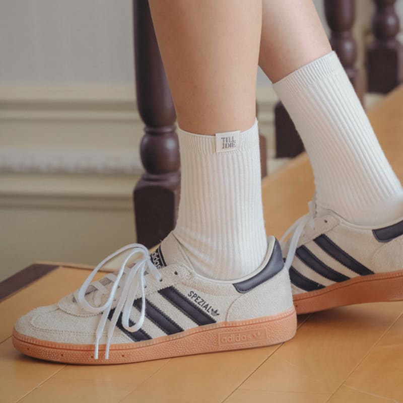 TILLIDIE TID cotton ribbed socks[3color]